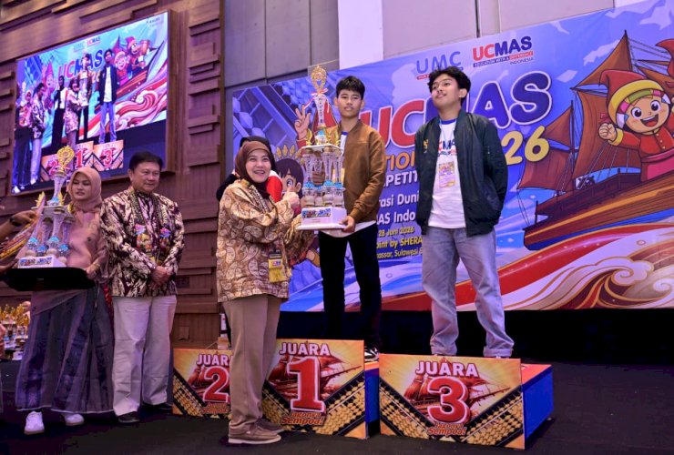 Makassar Sukses Jadi Tuan Rumah UCMAS National Competition 2026, Aliyah Dorong Masuk Agenda Nasional Tahunan