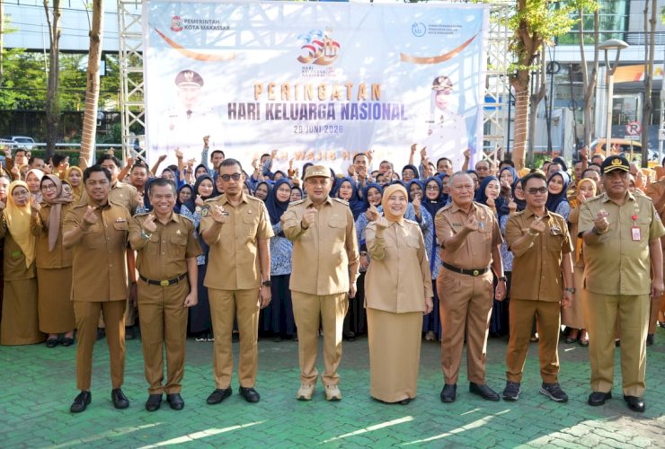 Harganas 2026, Wali Kota Makassar Dorong Penguatan Tiga Pilar Keluarga demi Wujudkan SDM Unggul