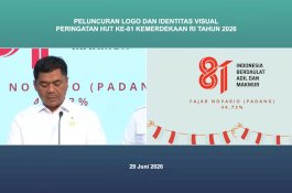 Logo HUT ke-81 RI Resmi Diumumkan, Karya Fajar Novario dari Padang Jadi Pemenang