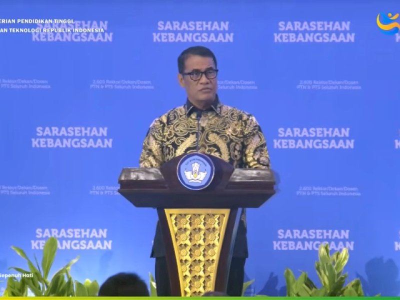 Mentan Amran menghadiri Sarasehan Kebangsaan Konvensi Sains, Teknologi, dan Industri (KSTI) Indonesia 2026 di Jakarta Convention Center (JCC), Senayan, pada akhir Juni 2026. @jejakfaktacom/Dok. Kementan RI