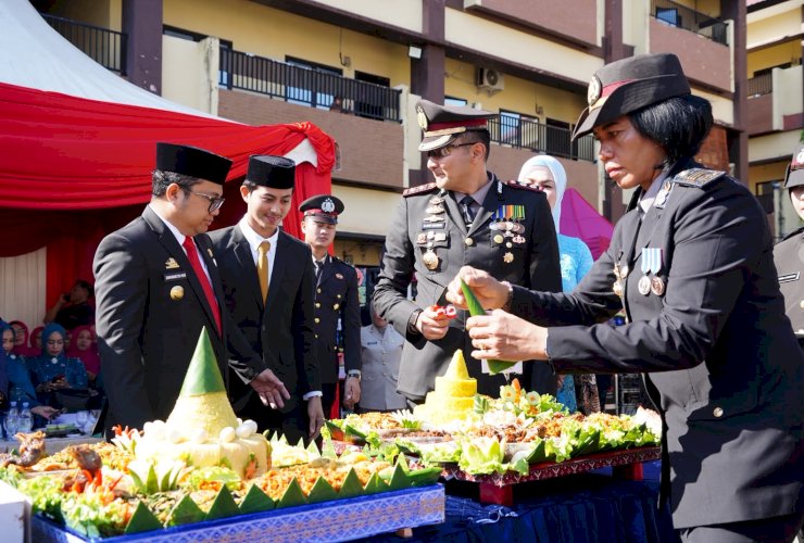 Wabup Gowa Hadiri Upacara Hari Bhayangkara ke-80, Dorong Sinergi Pemkab dan Polri Semakin Kuat