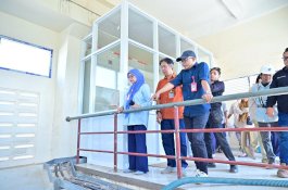 Uji Coba Pompa Intake Manggala Berhasil, Perumda Air Minum Makassar Tambah Pasokan Air Baku 300 Liter per Detik