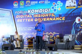Kadis Kominfo Makassar Paparkan Keunggulan LONTARA+ di Forum Komdigi Rakernas APEKSI 2026