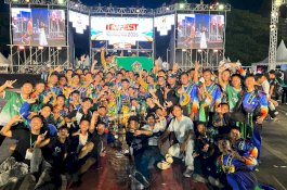 Harumkan Nama Lutim, Marching Band Ponpes Nurul Junaidiyah Lauwo Juara Umum di MIMFEST 2026