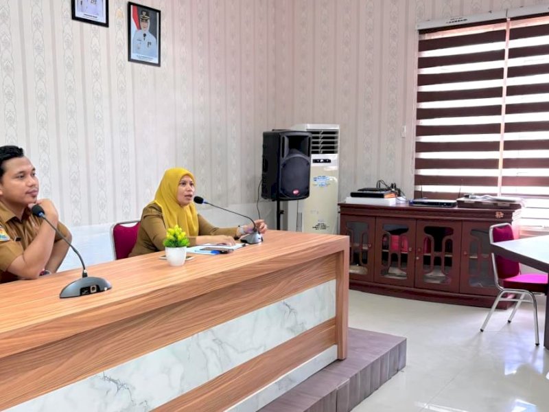 Peluncuran program BKPSDM Menyapa, forum komunikasi yang menjadi ruang dialog antara Badan Kepegawaian dan Pengembangan Sumber Daya Manusia (BKPSDM) dengan seluruh ASN di lingkungan Pemkab Luwu Timur,  Selasa (7/7/2026). @Jejakfakta/dok. Humas Pemkab Lutim