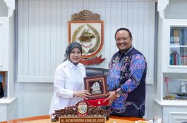 Aliyah Mustika Ilham Terima Kunjungan Wakil Wali Kota Bengkulu, Perkuat Kolaborasi dan Inovasi Antardaerah