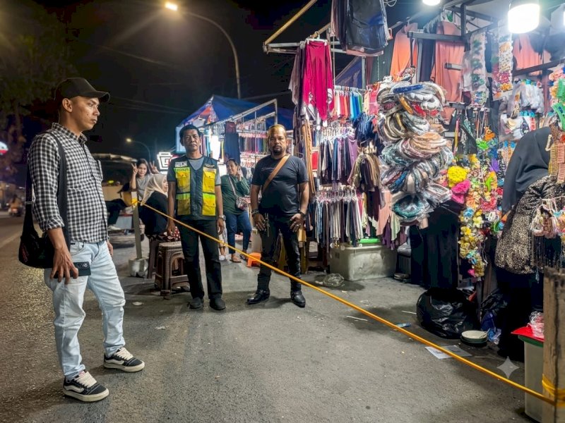 Perumda Pasar Makassar melakukan penataaan  Pasar Senggol Makassar menjadi lebih tertib, bersih, aman, dan nyaman. @Jejakfakta/dok. Humas Pemkot Makassar
