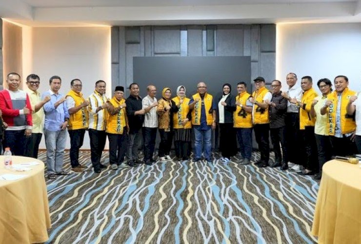 22 Ketua DPD II Golkar Sepakat Kawal IAS Kembalikan Formulir di Musda Sulsel