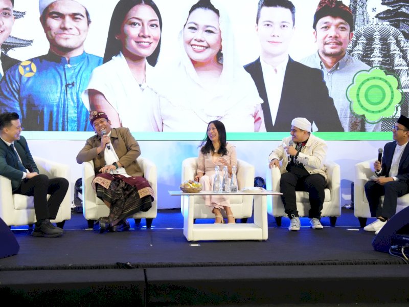 Rukun Festival 2026 untuk mengikuti sesi utama bertajuk "Teman Pulang", Minggu (12/7/2026). @Jejakfakta/dok. Istimewa