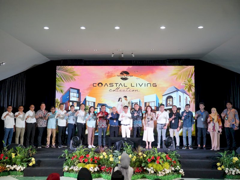 PT Gowa Makassar Tourism Development Tbk (GMTD) memperkuat pengembangan kawasan Tanjung Bunga melalui peluncuran COASTAL LIVING COLLECTION, lima pilihan hunian modern, di Madrid Hall Akkarena, Kamis (16/7/2026). @Jejakfakta/dok. Ist.