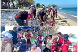 Kecamatan Ujung Pandang Edukasi Warga Pulau Lae-Lae Pilah Sampah, 353,1 Kilogram Sampah Berhasil Dikumpulkan