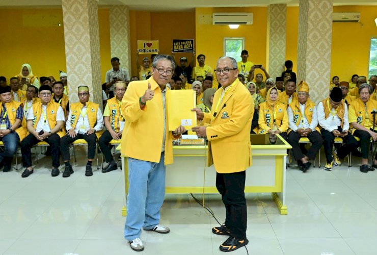 IAS Kembalikan Formulir Pendaftaran, Dukungan Mengalir Deras Jelang Musda Golkar Sulsel