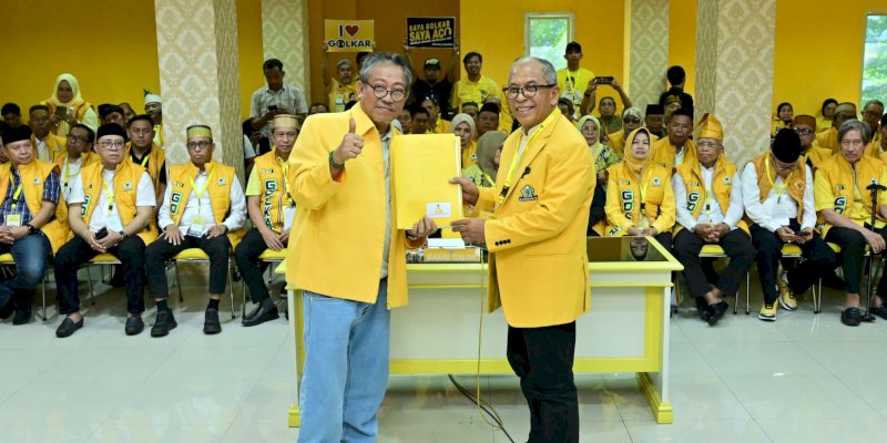 IAS Kembalikan Formulir Pendaftaran, Dukungan Mengalir Deras Jelang Musda Golkar Sulsel