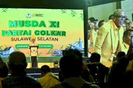 Buka Musda Golkar Sulsel, Bahlil Tegaskan Diskresi untuk IAS Sesuai AD/ART