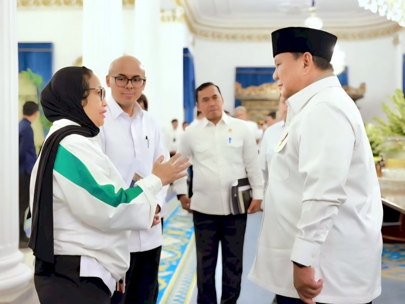 Nanik menyampaikan permohonan maaf kepada Presiden Prabowo Subianto dan mengungkapkan alasan kesehatannya. @jejakfaktacom/Dok. Facebook Nanik