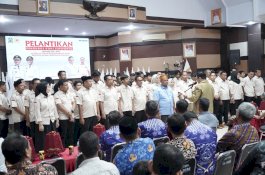 Darmawangsyah Muin Lantik Pengurus KONI Jeneponto, Pembinaan Atlet Jadi Prioritas Menuju PON 2028