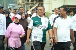 Bersama Gubernur, Bupati Ibas Ikuti Jalan Santai "Anti Mager" di HUT ke-18 Toraja Utara