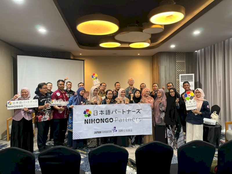 Sosialisasi Pembelajaran Bahasa Jepang se-Sulawesi Selatan yang digelar di Hotel Mercure Nexa Pettarani, Makassar, Kamis (23/7/2026). @Jejakfakta/dok. Ist.