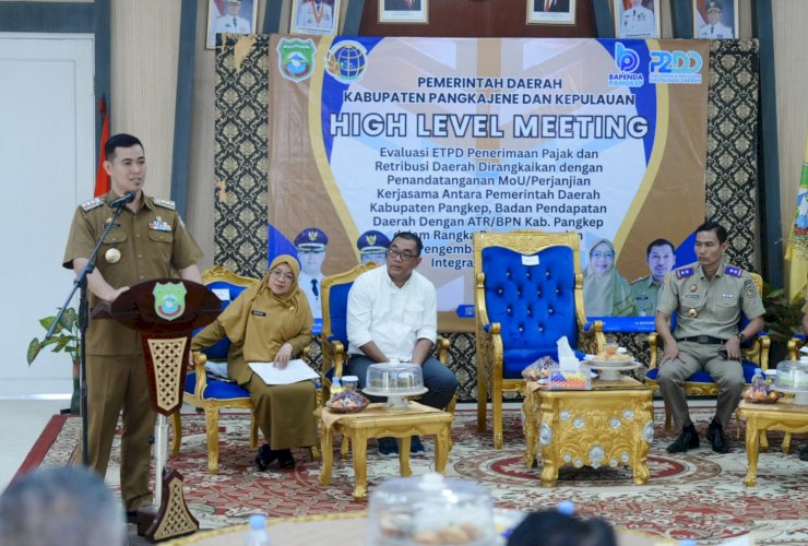 PAD Pangkep Semester I 2026 Capai 53,87 Persen, Pemkab Perkuat Digitalisasi dan Gandeng ATR/BPN