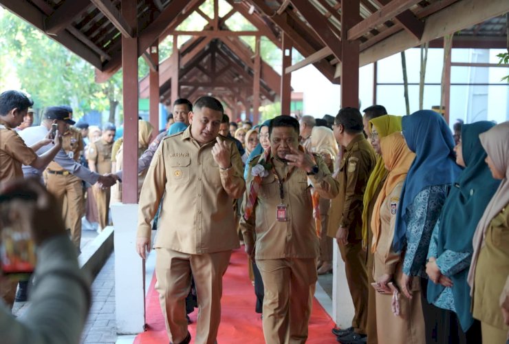 Munafri-Aliyah Sambut Tim Verifikasi Provinsi Lomba Kelurahan Berprestasi