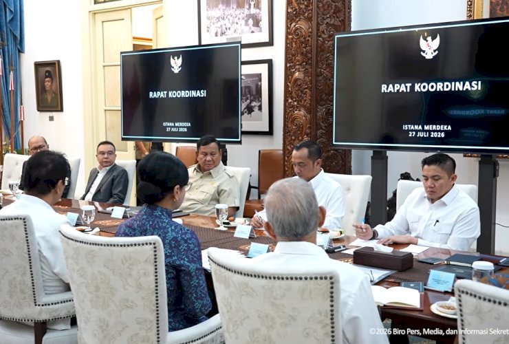 Presiden Prabowo Pimpin Rapat KSSK, Tekankan Koordinasi Jaga Stabilitas Sistem Keuangan