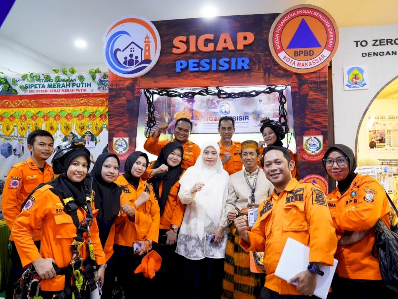 BPBD Kota Makassar resmi mendaftarkan inovasi SIGAP PESISIR (Sistem Informasi Gerak Cepat Pesisir) dalam ajang Innovative Government Award (IGA) 2026. @Jejakfakta/dok. Ist.