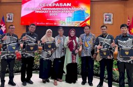 Sekda Ramadhan Hadiri Pelepasan PKN II, Enam Pejabat Luwu Timur Rampungkan Proyek Perubahan Inovatif