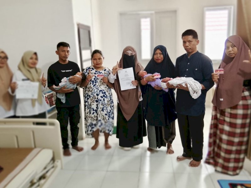 Inovasi Ibu Pulang Bawa Akta Lahir (IPBAL), masyarakat dapat langsung membawa pulang dokumen kependudukan bayi saat keluar dari fasilitas kesehatan, di RSUD I Lagaligo, Rabu (5/8/2026). @Jejakfakta/dok. Humas Pemkab Lutim