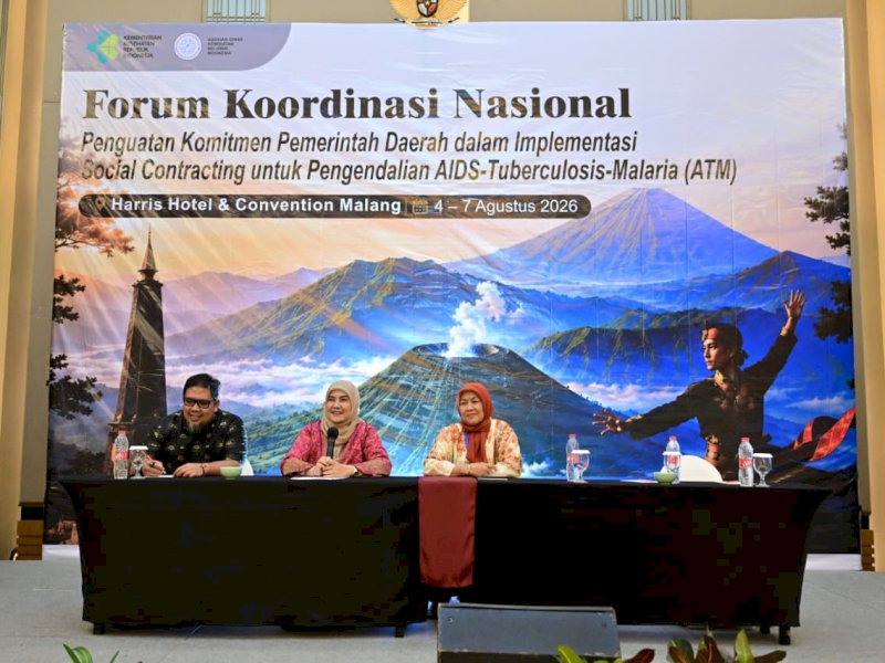 Wakil Wali Kota Makassar, Aliyah Mustika Ilham, saat menghadiri Forum Koordinasi Nasional Penguatan Komitmen Pemerintah Daerah dalam Implementasi Social Contracting untuk Pencegahan dan Pengendalian AIDS, Tuberkulosis (TBC), dan Malaria yang diselenggarakan oleh Asosiasi Dinas Kesehatan Seluruh Indonesia (ADINKES) di Harris Hotel & Conventions Malang, Jawa Timur, pada 4&ndash;7 Agustus 2026. @Jejakfakta/dok. Humas Pemkot Makassar