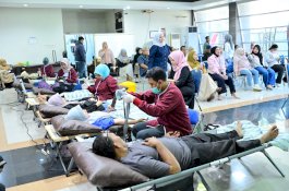 Semarak HUT ke-102, Perumda Air Minum Makassar dan Karang Taruna Gelar Donor Darah