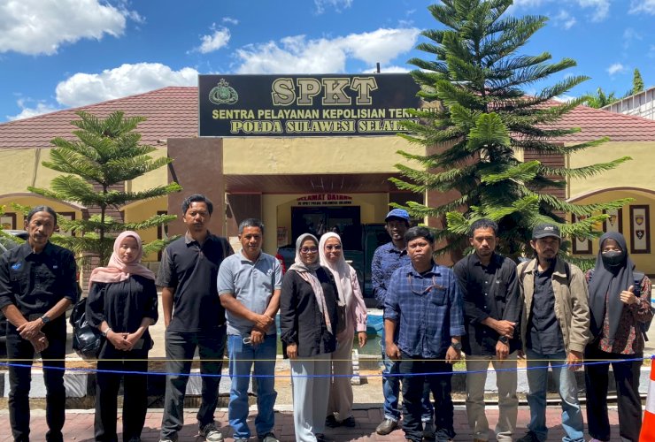 Usai Penggusuran Laoli, Pendamping Hukum dan Petani Laporkan Dugaan Kekerasan ke Polda Sulsel