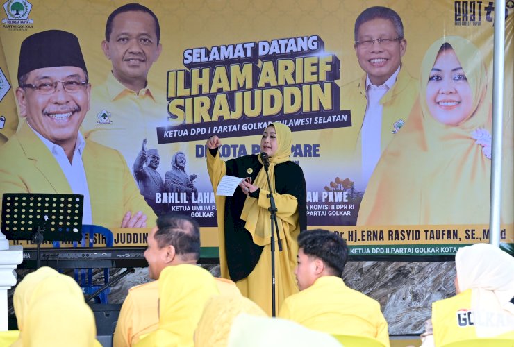 Erna Taufan: Golkar Parepare Rindu IAS, Lama Kami Menunggu