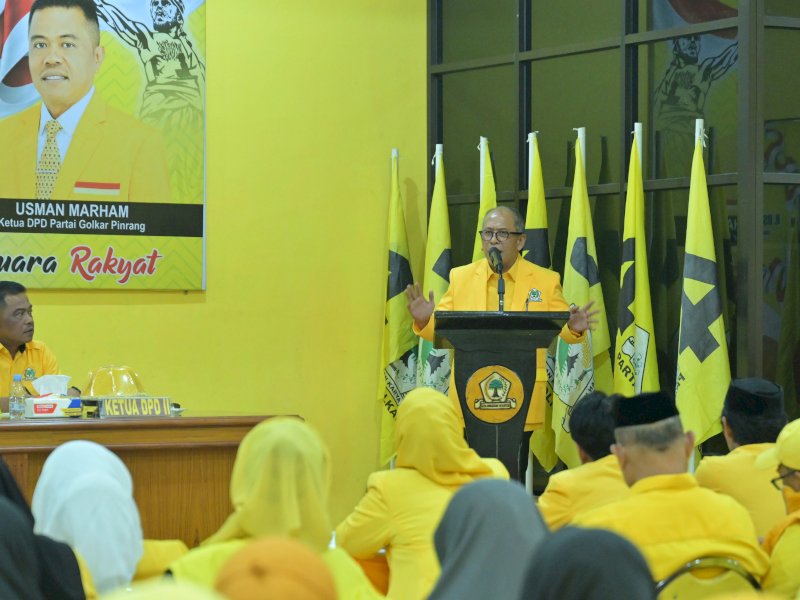 Kunjungan Ketua DPD Partai Golkar Sulawesi Selatan, Ilham Arief Sirajuddin (IAS) di Pinrang, Selasa (11/8/2026). @jejakfaktacom/Reza