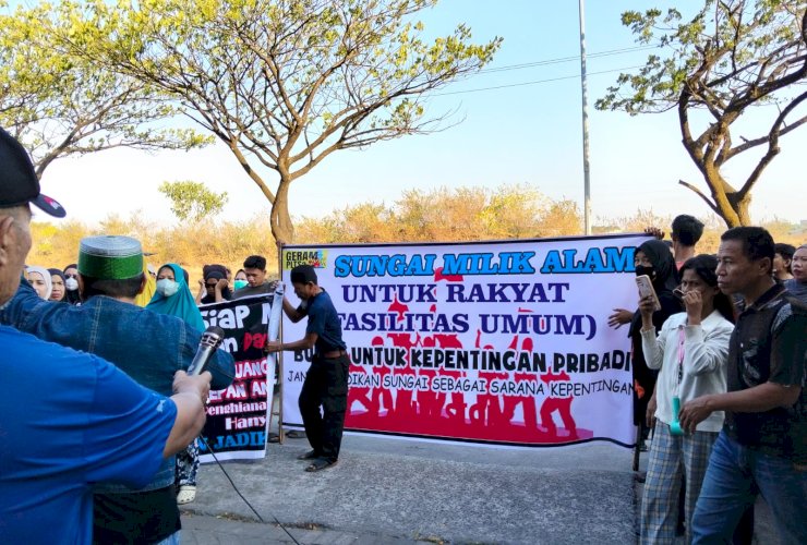 Warga Datangi Kantor FKS Land, Desak Tolak Akses Pembangunan PLTSa PT SUS di Tallasa City