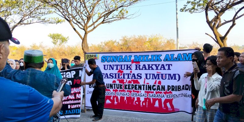 Warga Datangi Kantor FKS Land, Desak Tolak Akses Pembangunan PLTSa PT SUS di Tallasa City
