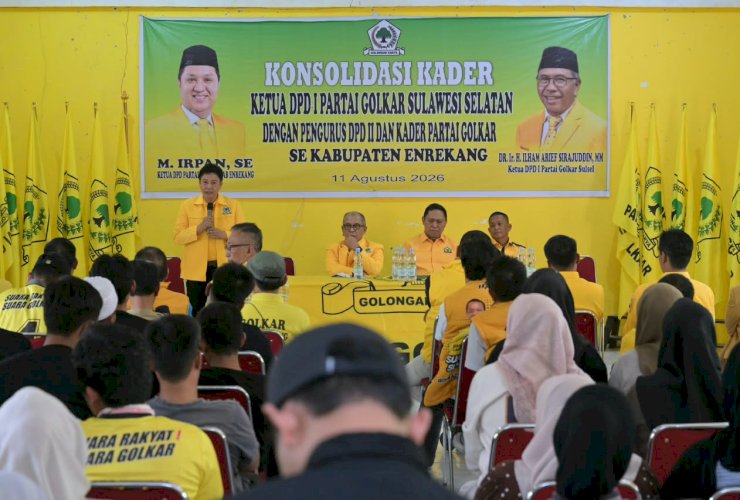 Ketua Harian Golkar Enrekang: Kembalinya IAS Jadi Berkah bagi Partai