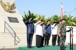 Wakil Wali Kota Makassar Hadiri Karya Bakti di Taman Makam Pahlawan