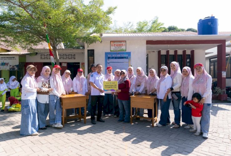 28 Tahun GMTD, CSR Hadir Lewat 84 Set Bangku Sekolah dan 134 Kantong Darah