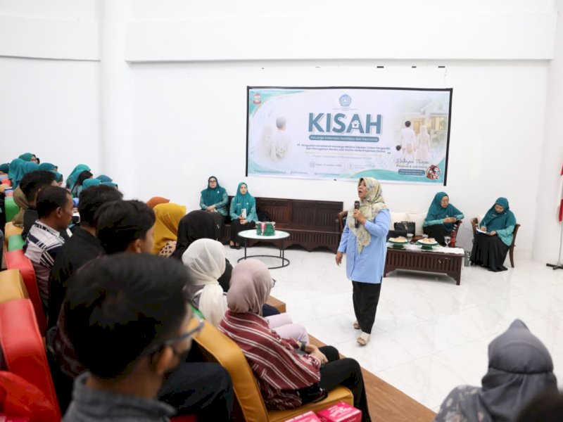 Kegiatan KISAH (Keluarga Indonesia Sejahtera dan Harmonis) yang digelar Tim Penggerak PKK Kota Makassar di Auditorium Gedung TP PKK Kota Makassar, Rabu (12/8/2026). @Jejakfakta/dok. Humas Pemkot Makassar
