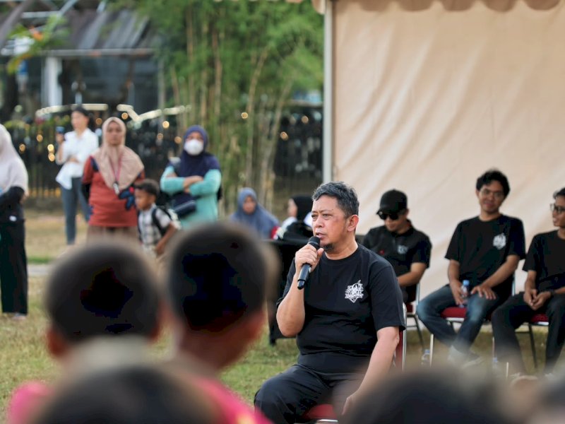 Kejuaraan Sepak Bola Antar Pelajar Tahun 2026 resmi dibuka Kepala Dinas Pemuda dan Olahraga (Kadispora) Kota Makassar, Syamsul Bahri, Kamis (13/8/2026). @Jejakfakta/dok. Humas Dispora Makassar