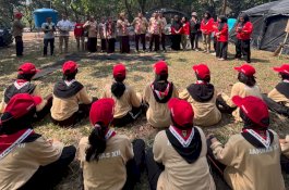 dr. Ani Nurbani Irwan Suntik Semangat Kontingen Pramuka Lutim di Jamnas XII 2026