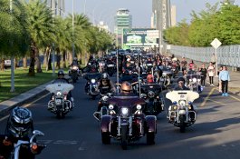 MHDC Gelar Rolling Thunder Merah Putih, Satukan Persaudaraan Komunitas Motor di Makassar