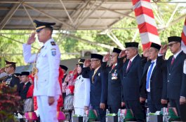 IAS Hadiri HUT ke-81 RI di Karebosi, Momentum Silaturahmi Para Mantan Pemimpin Makassar