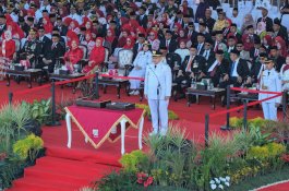 Upacara HUT ke-81 RI di Karebosi, Appi Dorong Pelayanan Publik yang Makin Mudah