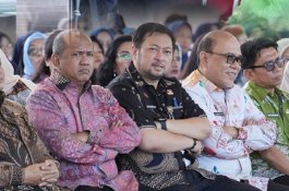 Hadir di Lapangan Karebosi, Kepala Bapenda Makassar Dukung Penuh Program &lsquo;Makassar Berjasa&rsquo;
