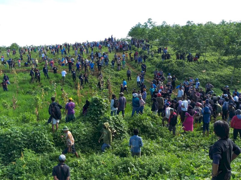 Konflik lahan PT Lonsum dengan Masyarakat Adat Ammatoa Kajang/Dok. GRAMT