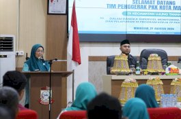 Ketua TP PKK Makassar Puji Kinerja Kader dan Pemcam Ujung Tanah Kawal Program Pemberdayaan