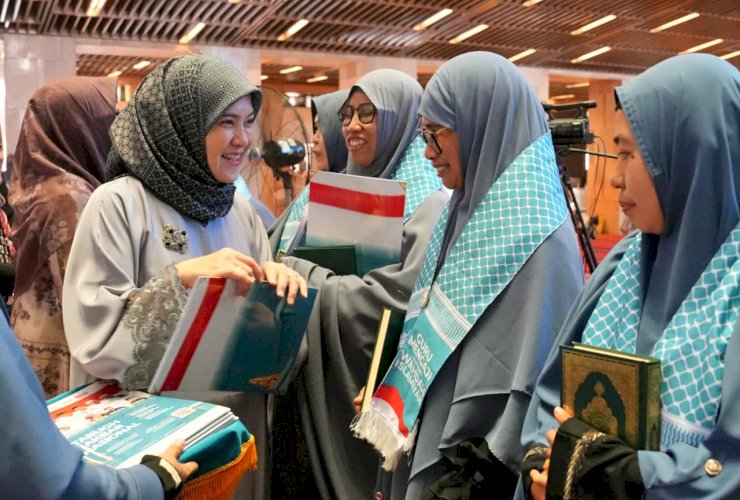 Wakil Wali Kota Makassar Dukung Penguatan Pendidikan Al-Qur&rsquo;an di Pengukuhan 10.000 Guru Ngaji