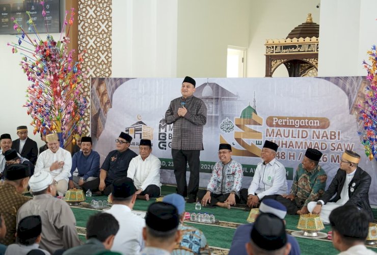 Hadiri Maulid, Munafri Serukan Penguatan Ukhuwah dan Kerukunan di Makassar
