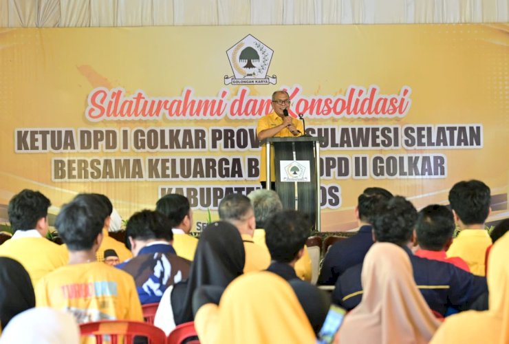 Di Hadapan Ratusan Kader Maros, IAS: Golkar Tak Lagi Buru Popularitas, Jangan Salah Strategi!
